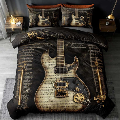 Vintage Vibes Steampunk Guitar WN1003034CL Duvet Cover Set