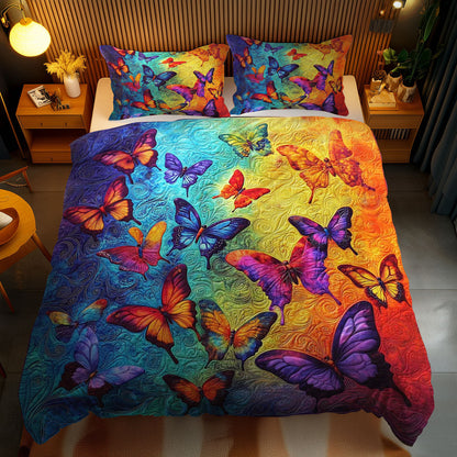 Colorful Butterfly Garden WN1103100CL Duvet Cover Set