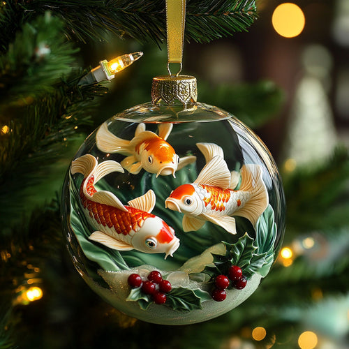 Koi Dance CP0312142CL Christmas Ornament