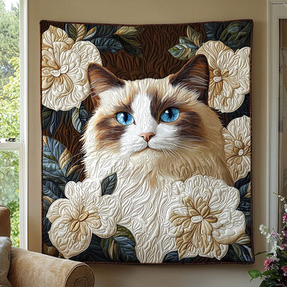 Blooming Cat QA1201019CL Quilt