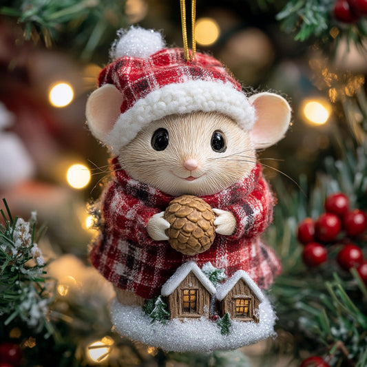 Sweet Mouse CW1511073CL Christmas Ornament