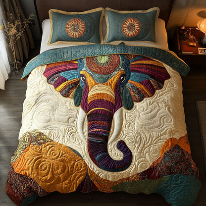 Calm Strength Elephant WN0801012CL Duvet Cover Set