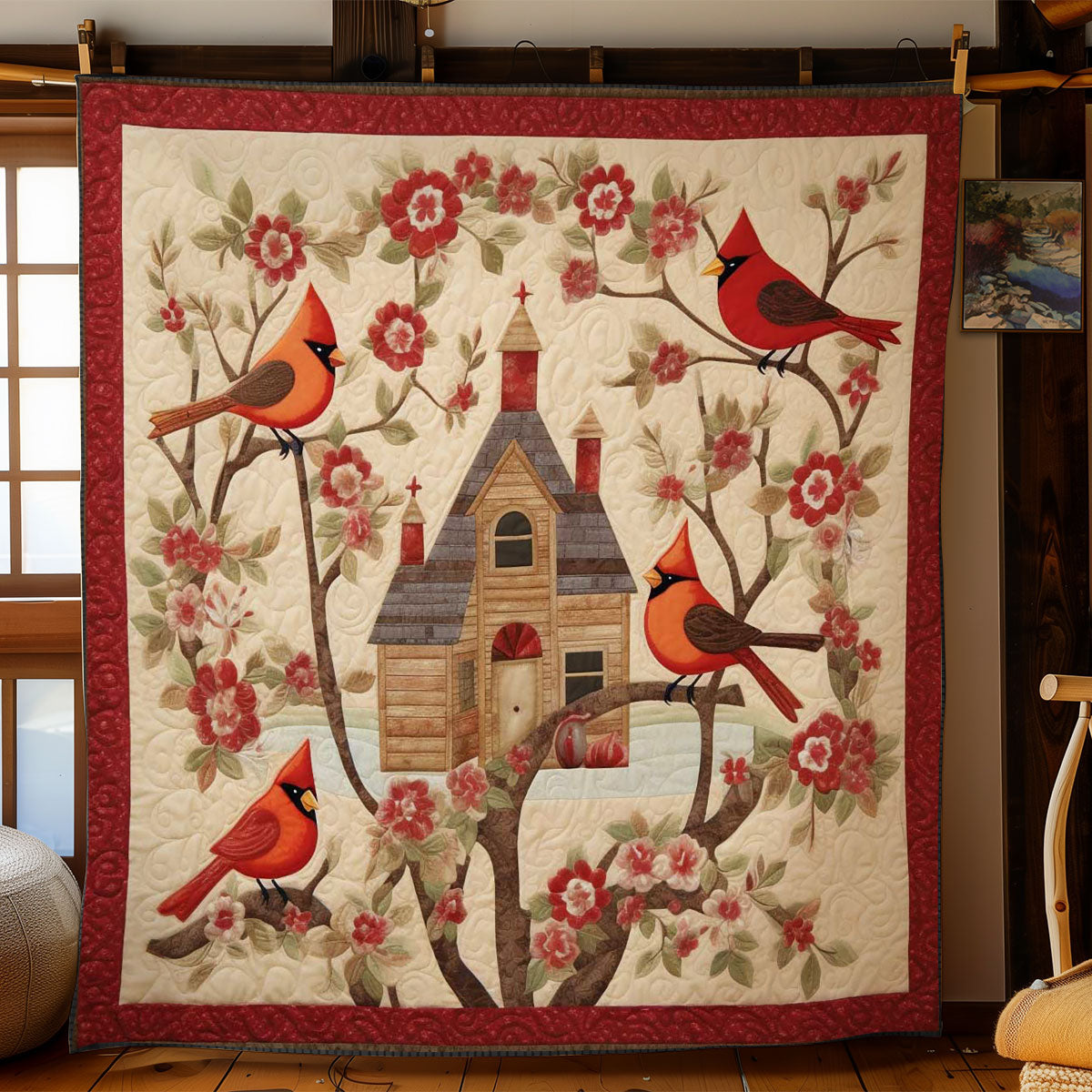 Cardinal Patchwork WN2002054CL Quilt