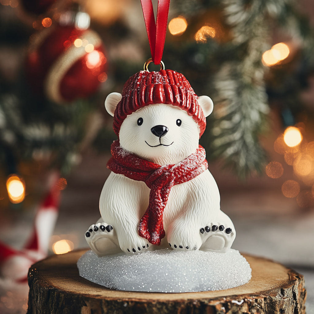 Arctic Bear CW1110005CL Christmas Ornament