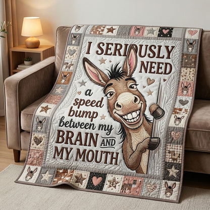 Funny Donkey WN0904022CL Quilt