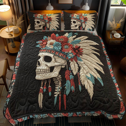 Feathered Skull WN2301063CL Duvet Cover Set