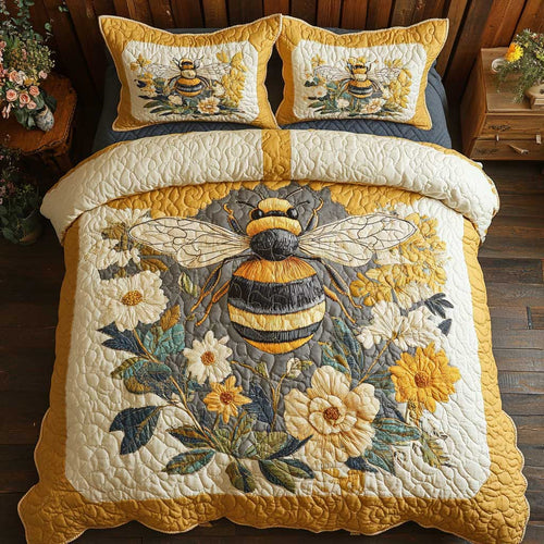 Queen Honey Bee WP2201010CL Duvet Cover Set