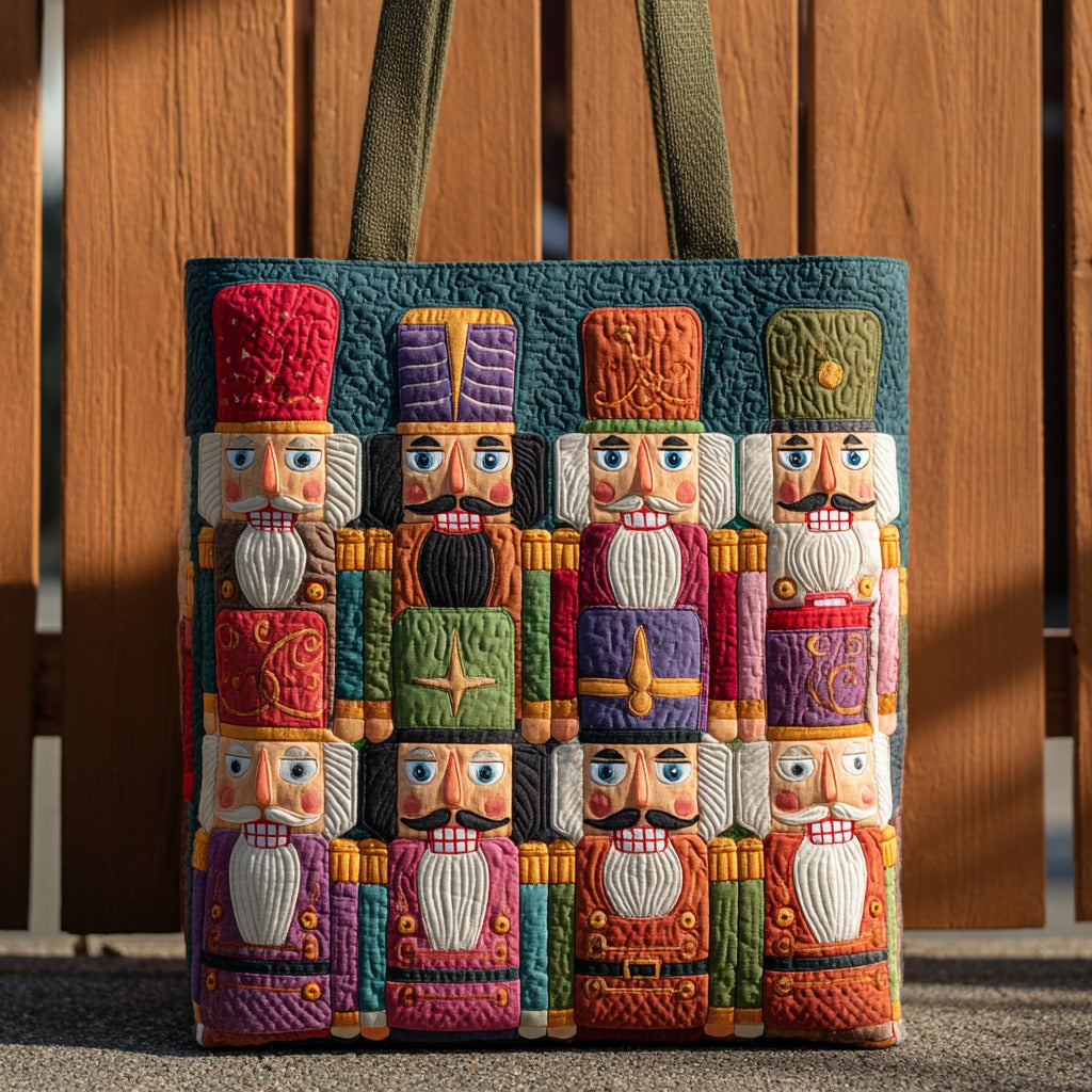 Nutcracker Lovers XR1811014CL Quilted Tote Bag