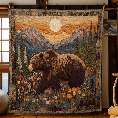 Sunset Bear WN1003009CL Quilt