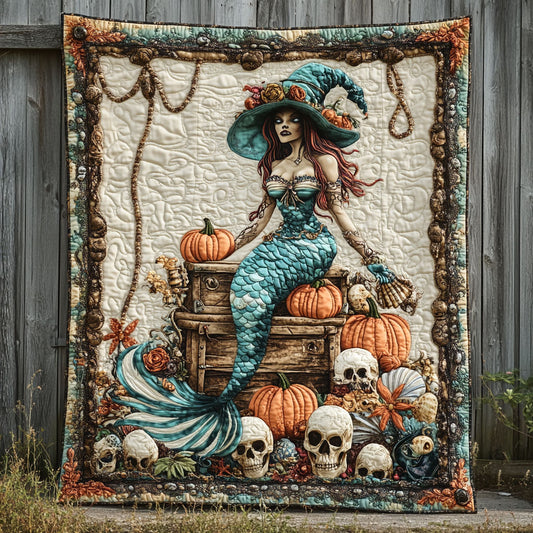 Enchanted Mermaid Witch WN1908025CL Quilt