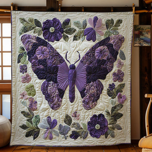 Floral Butterfly Dream WN0601048CL Quilt