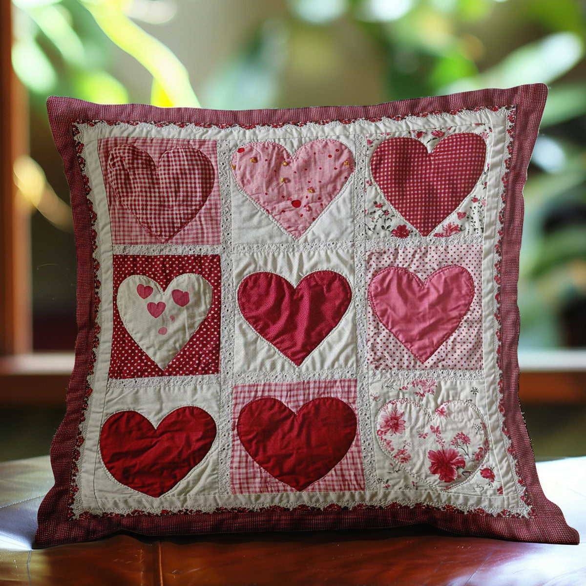 Timeless Heart WN1002127CL Quilt Pillow Case