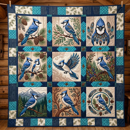 Blue Jay Woodland Collection WN1706003CL Quilt