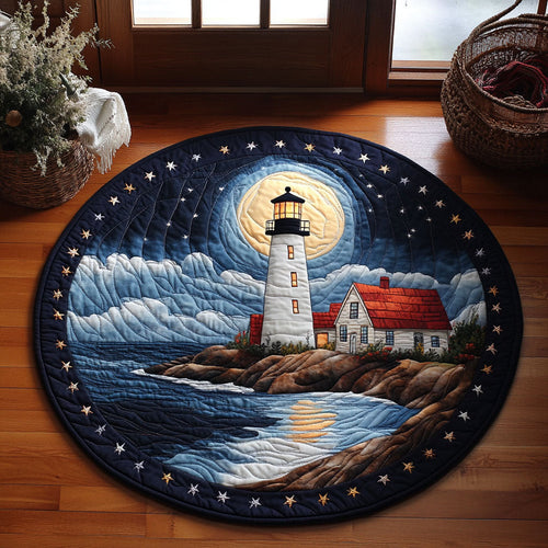 Guided By Starlight WJ1006037CL Quilted Round Mat