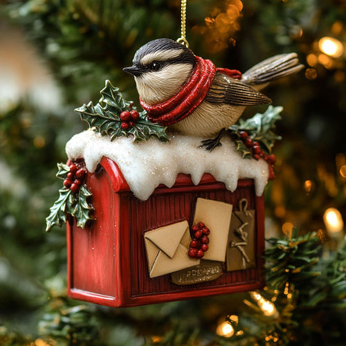 Snowy Letters CP1710083CL Christmas Ornament