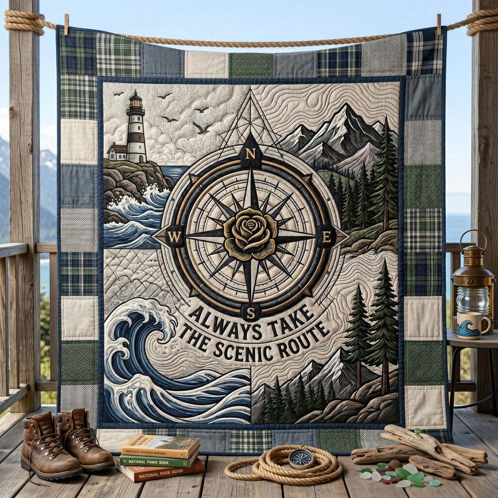 Mountain Wave Compass WN1905008CL Quilt