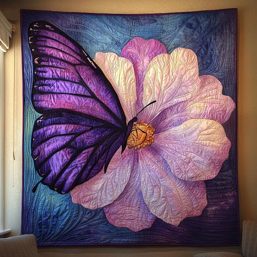 Violet Spirit Butterfly QA1601007CL Quilt