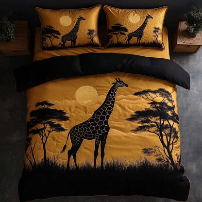 Graceful African Giraffe WN0503018CL Duvet Cover Set