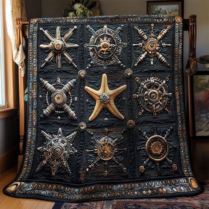 Timeless Steampunk Starfish WN0602048CL Quilt