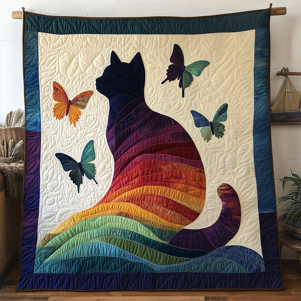 Harmony Cat WN0701058CL Quilt