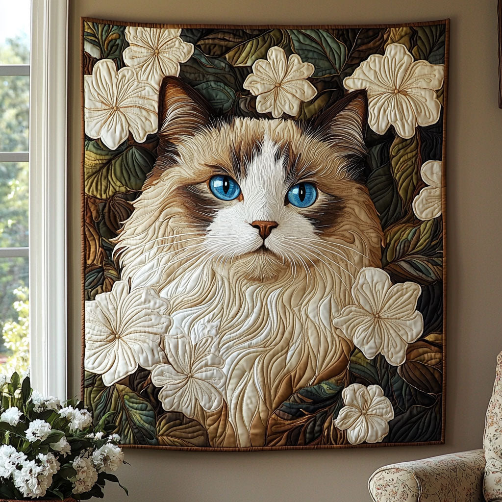 Blooming Cat QA1201020CL Quilt