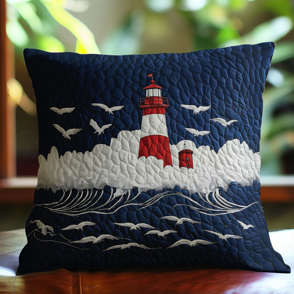 Seabreeze Lighthouse WN2304055CL Quilt Pillow Case