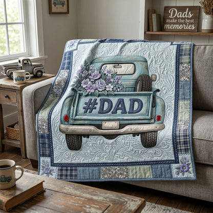 Lavender Truck For Dad WN1506011CL Quilt