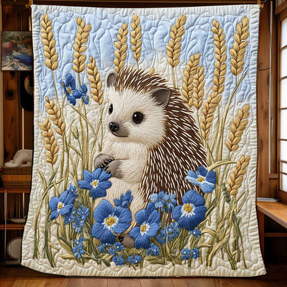 Cute Hedgehog WP1801007CL Quilt