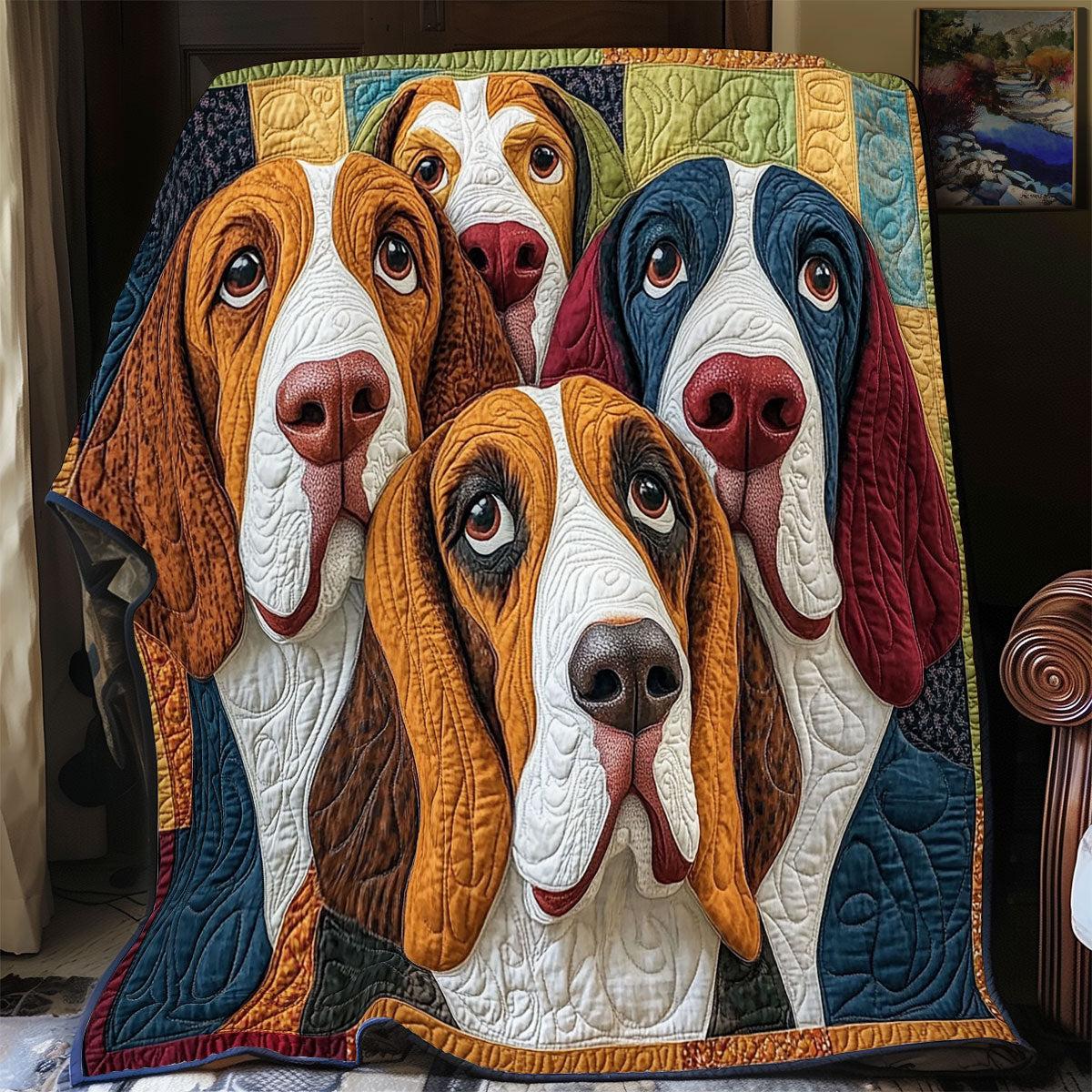 Hound Harmony CP0701034CL Quilt