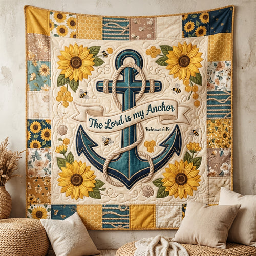 The Lord Is My Anchor XR2904008CL Quilt