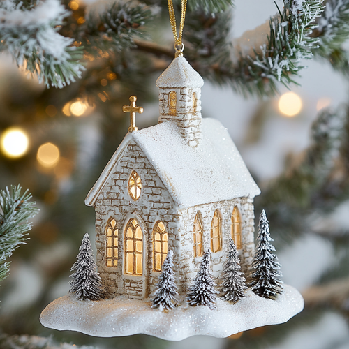 Frost Church CP2811135CL Christmas Ornament