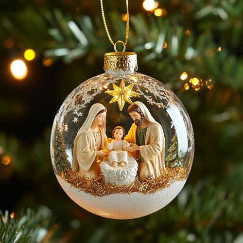Sacred Miracle CP0112114CL Christmas Ornament