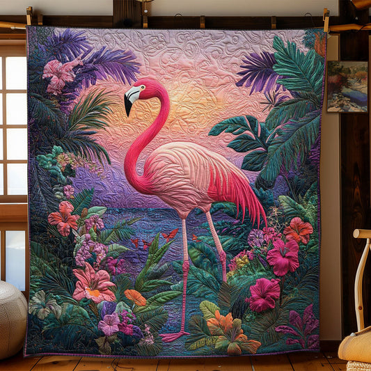 Tropical Flamingo WN1501053CL Quilt