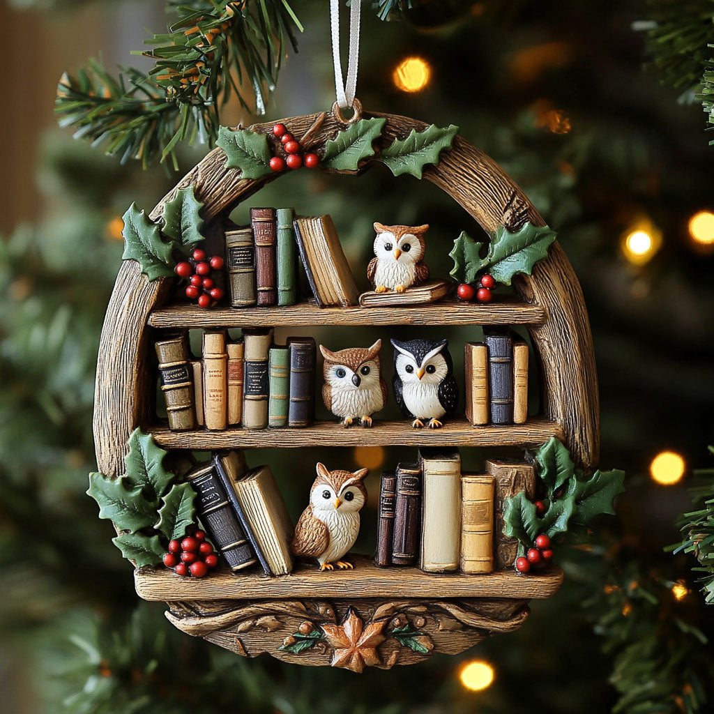 Cozy Owl WN2711017CL Christmas Ornament