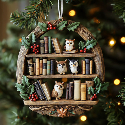 Cozy Owl WN2711017CL Christmas Ornament