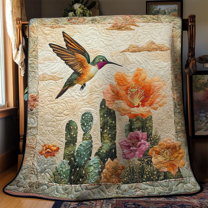 Golden Sunset Hummingbird WN0303003CL Quilt