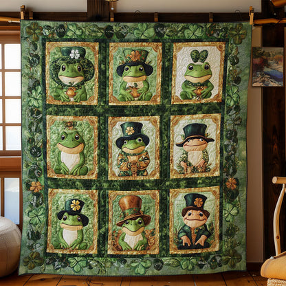 Irish Frog WN0402060CL Quilt