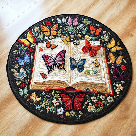 Booklight Garden WN0307013CL Quilted Round Mat