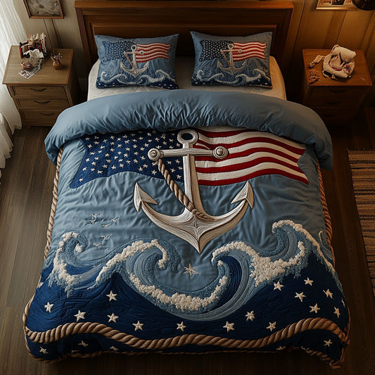 Anchor Shield WN0906015CL Duvet Cover Set