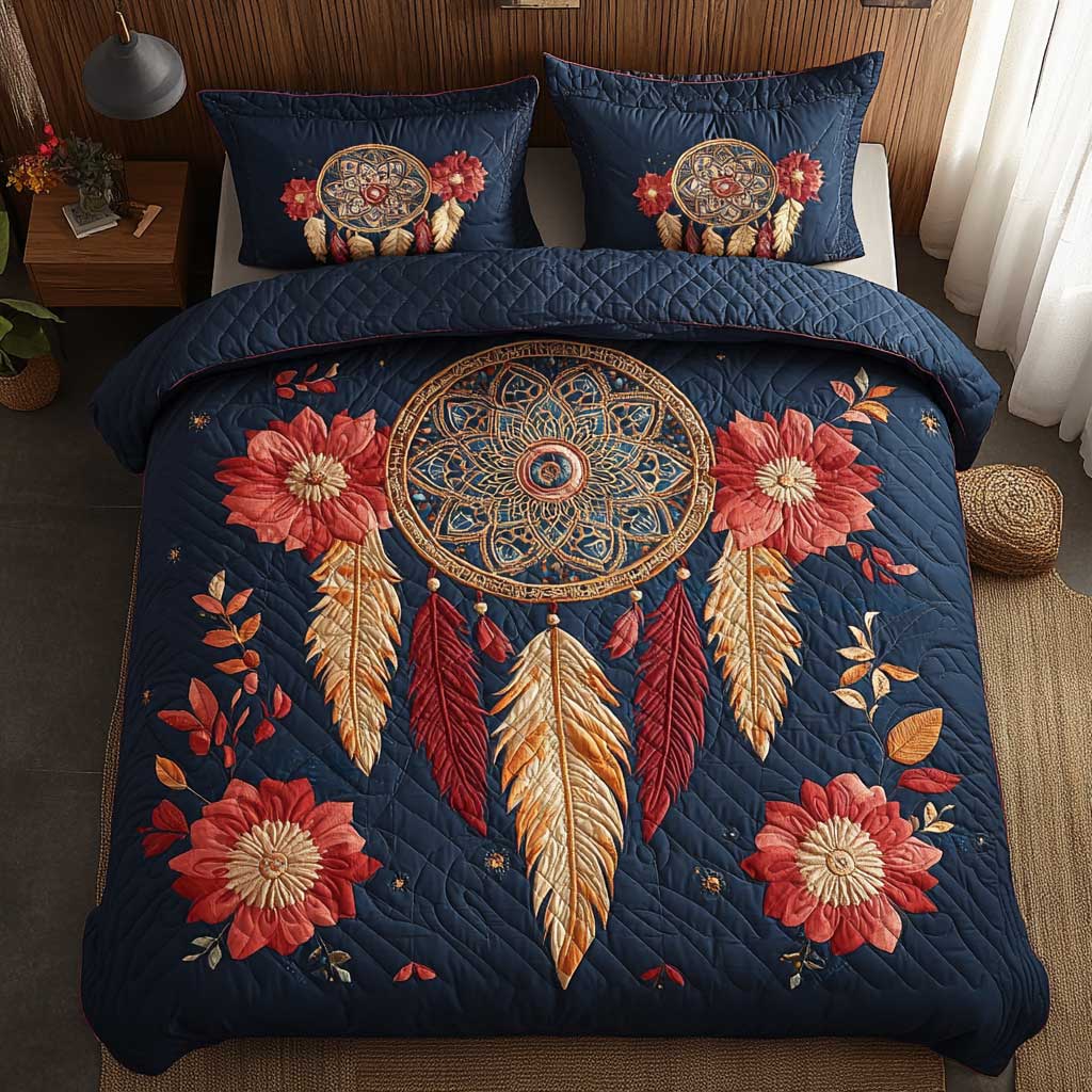 Mandala Pattern Dreamcatcher WP1501017CL Duvet Cover Set