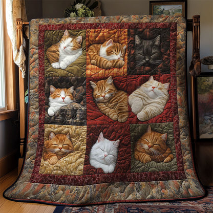 Serene Cat Naps WN1103072CL Quilt