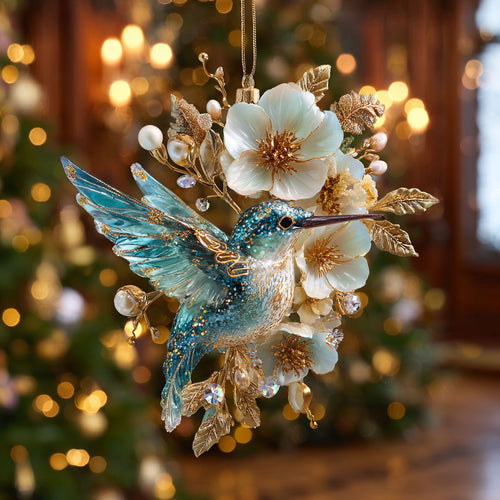 Bloom Hummingbird CW0412075CL Christmas Ornament