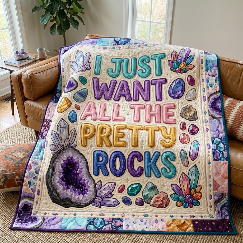 Pretty Rocks Paradise WN0705022CL Quilt