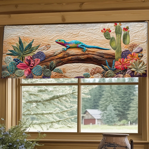 Colorful Lizard WJ1405019CL Quilted Valance