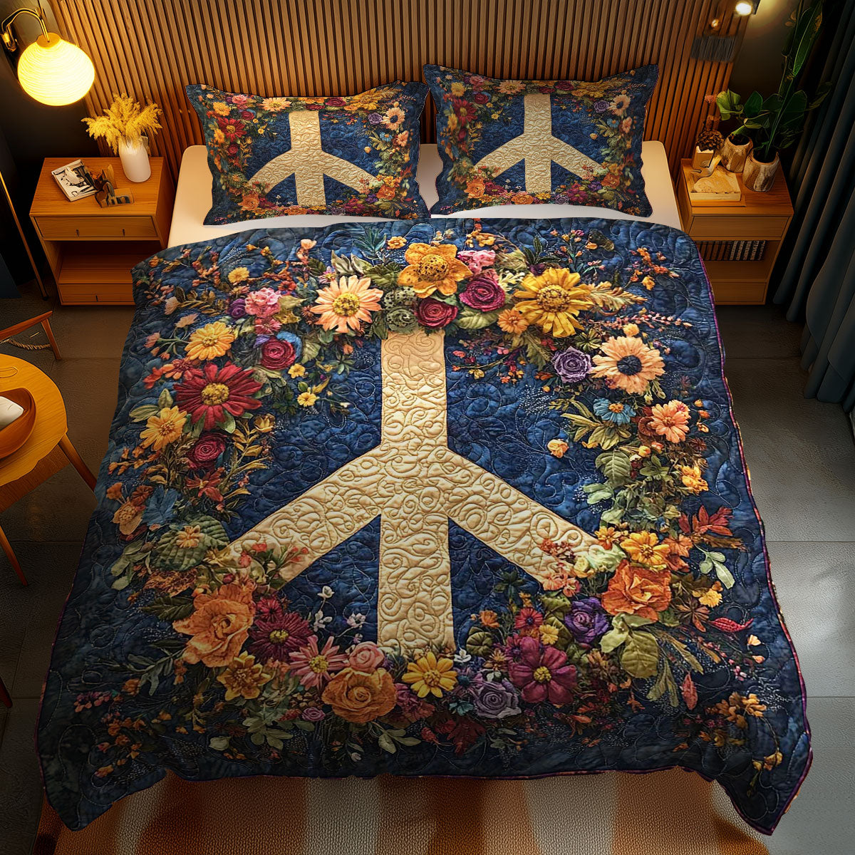 Blooming Peace WN0901059CL Duvet Cover Set