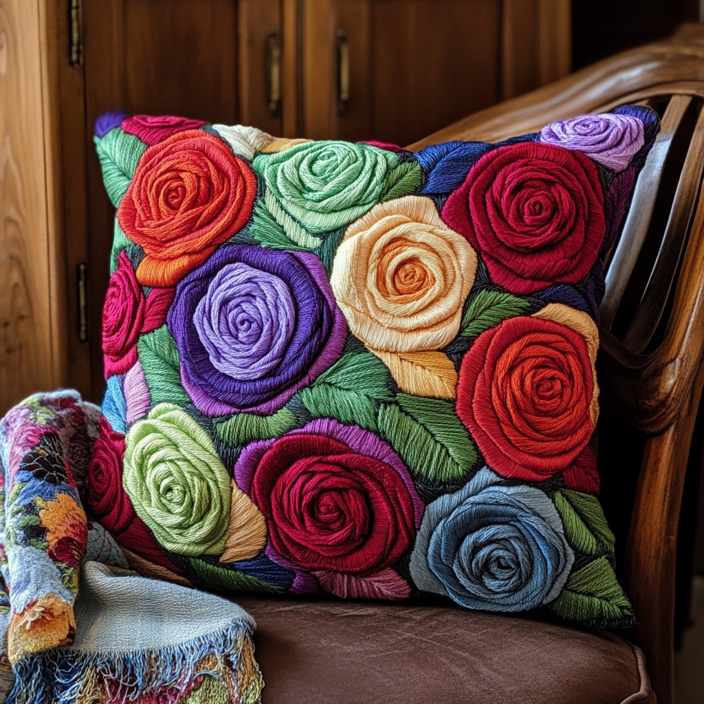 Blooming Rose XR1810026CL Quilt Pillow Case