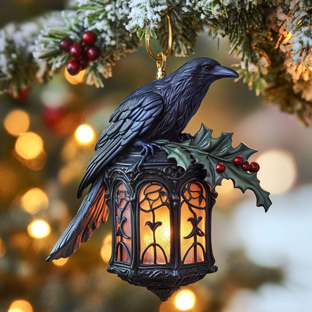 Night Raven CP2711016CL Christmas Ornament
