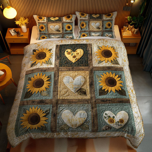 Rustic Sunflower WN0303096CL Duvet Cover Set