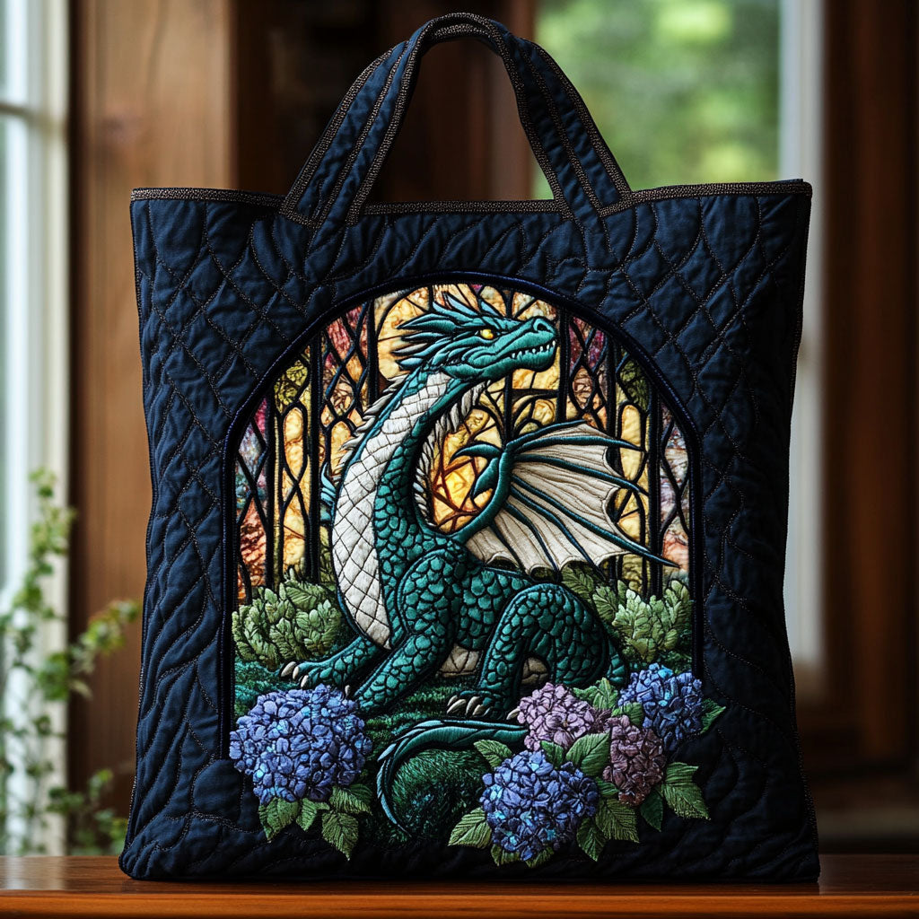 Mystic Dragon CW1301021CL Quilted Tote Bag