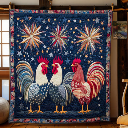 American Pride Rooster WN1702021CL Quilt